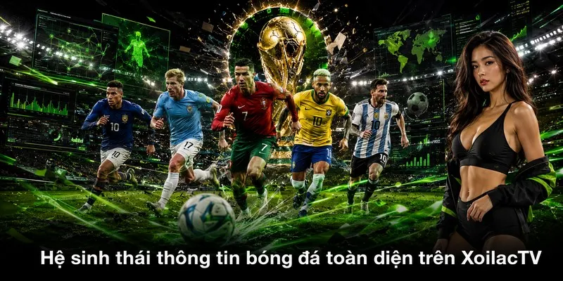 Hệ sinh thái thông tin bóng đá toàn diện trên XoilacTV
