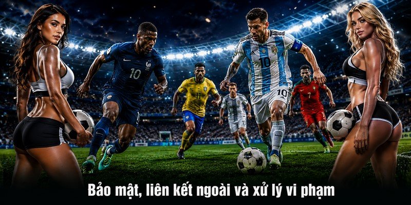 Bảo mật, liên kết ngoài và xử lý vi phạm