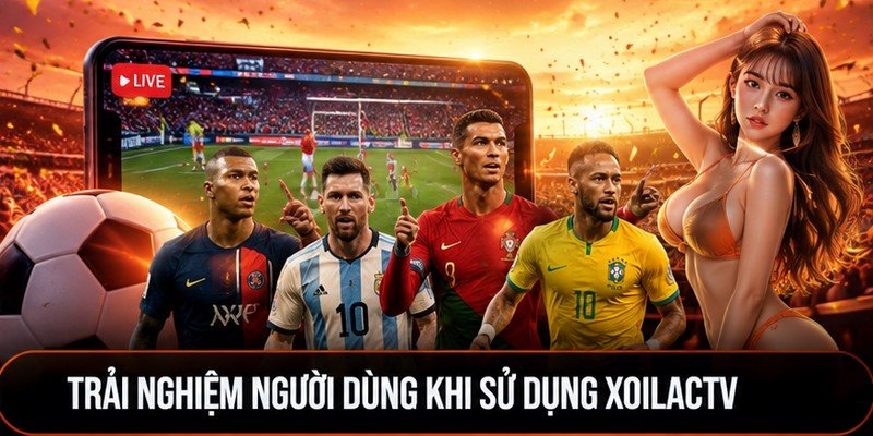 Trải nghiệm người dùng khi sử dụng XoilacTV