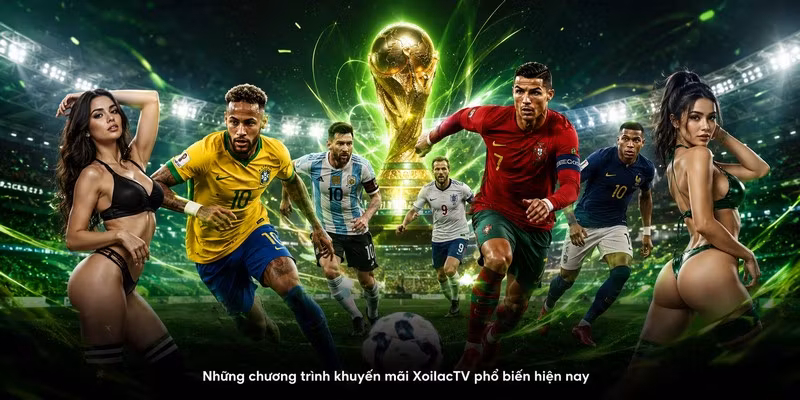 Những chương trình khuyến mãi XoilacTV phổ biến hiện nay