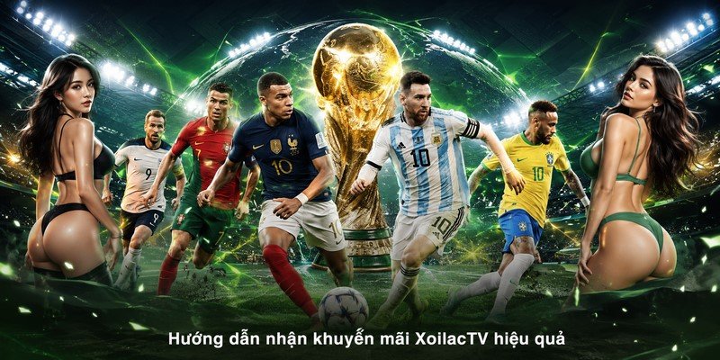 Hướng dẫn nhận khuyến mãi XoilacTV hiệu quả