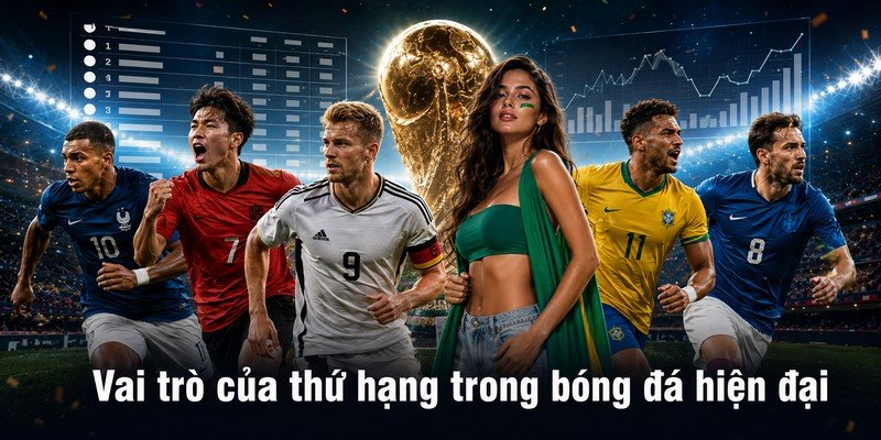 Vai trò của thứ hạng trong bóng đá hiện đại