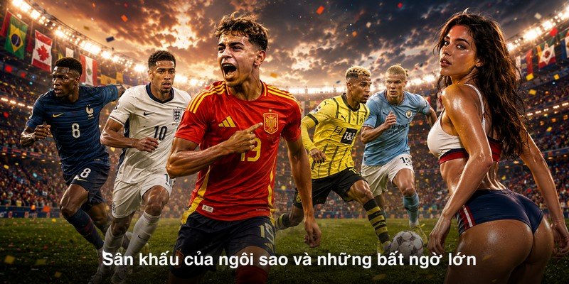 Sân khấu của ngôi sao và những bất ngờ lớn