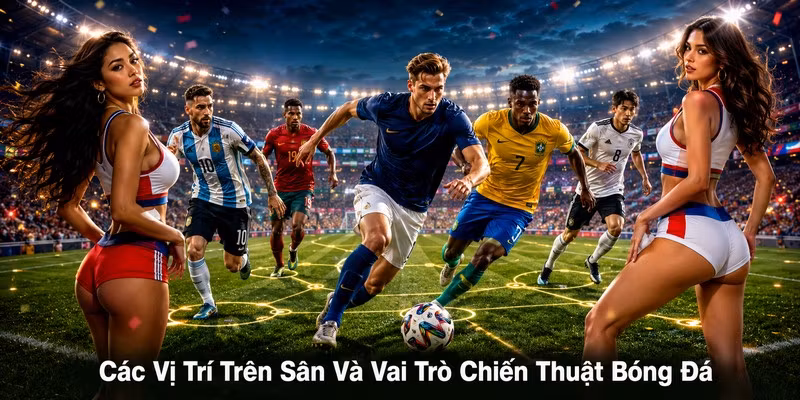 Các Vị Trí Trên Sân Và Vai Trò Chiến Thuật Bóng Đá