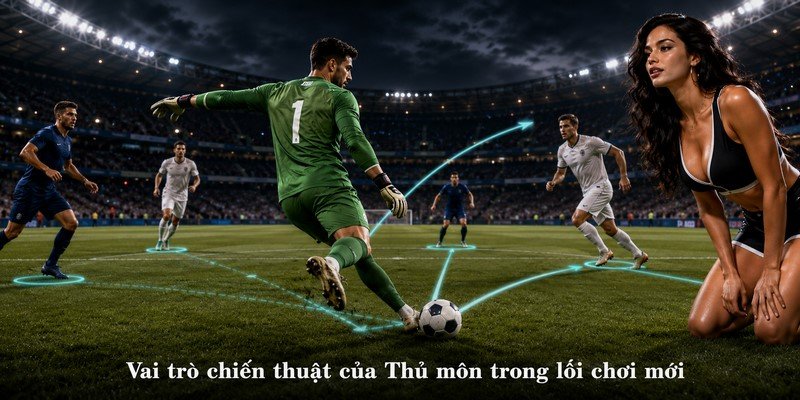 Vai trò chiến thuật của Thủ môn trong lối chơi mới