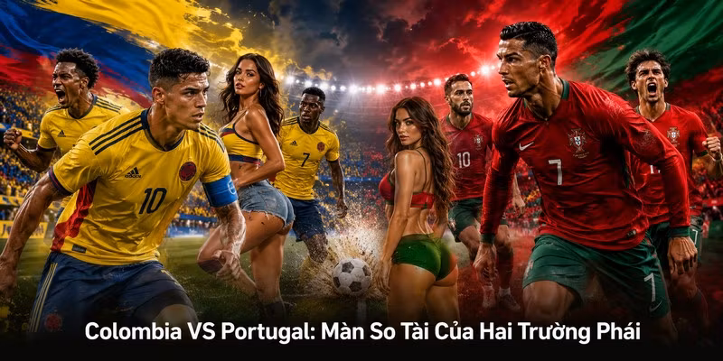 Colombia VS Portugal: Màn So Tài Của Hai Trường Phái