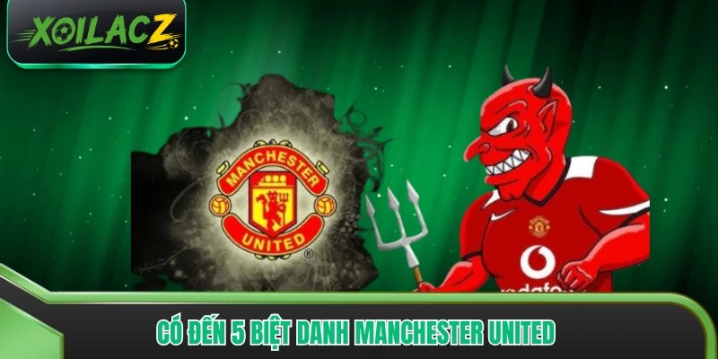 Có đến 5 biệt danh Manchester United 
